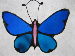 Weidermann Blue Butterfly, $125.00